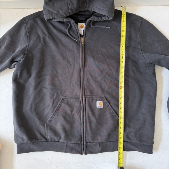 Carhartt RAIN DEFENDER® LOOSE FIT MIDWEIGHT THERMAL-LINED FULL-ZIP HOODED 2XL - Picture 9 of 9